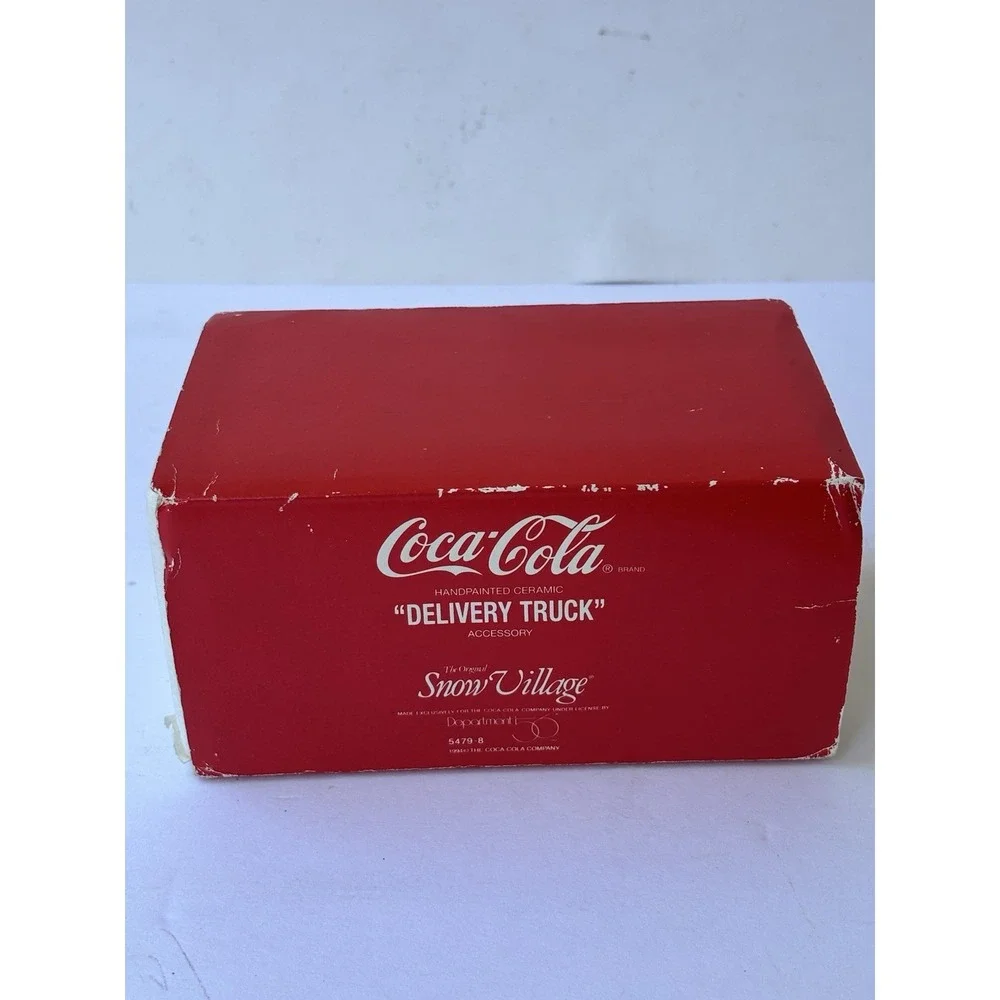 THE ORIGINAL SNOW VILLAGE‎ DEPARTMENT 56 COCA-COLA 